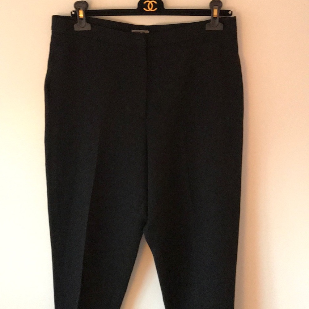 BOTTEGA BENETA Black fine slacks